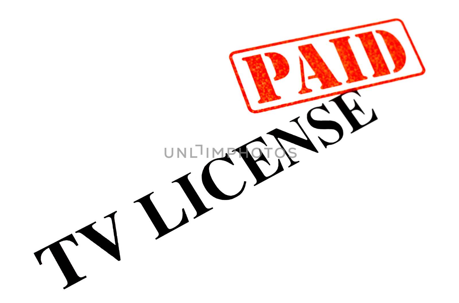 TV License PAID by chrisdorney