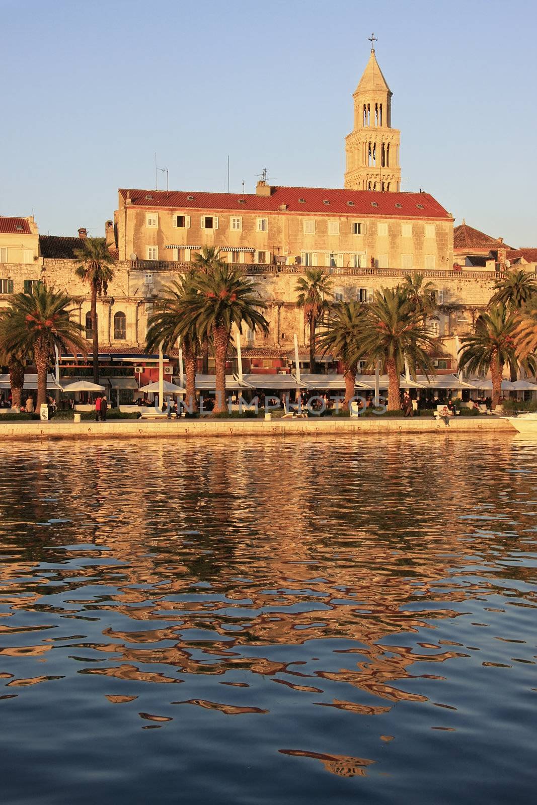 Diocletian's Palace, Split waterfront, Croatia by donya_nedomam