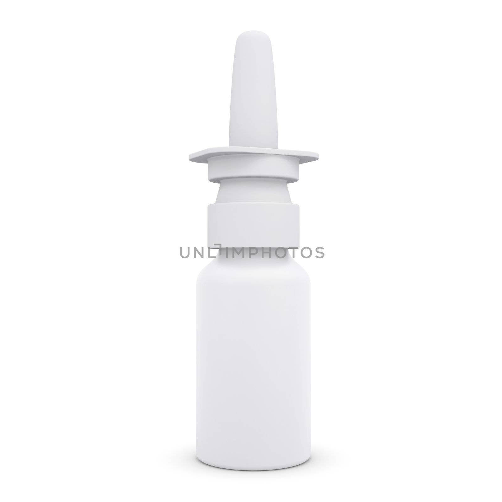 Nasal spray. Isolated render on a white background