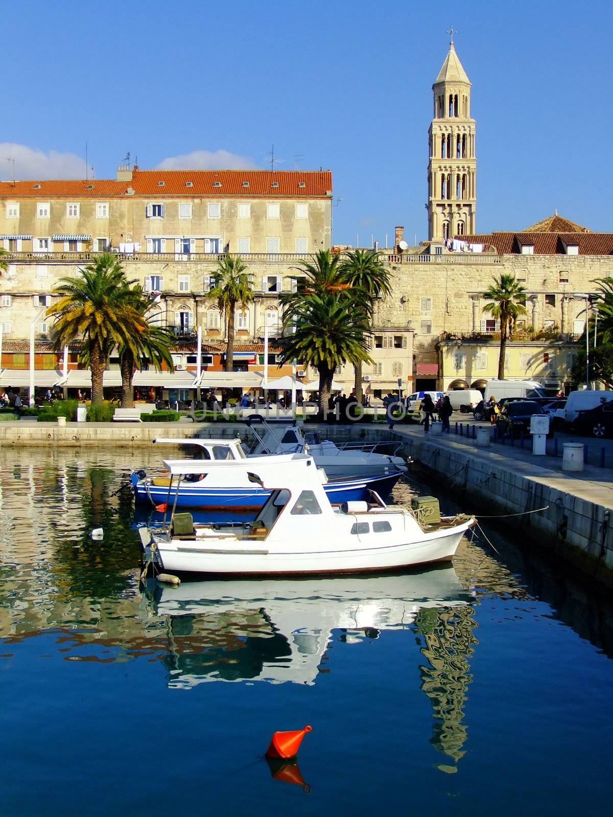 City harbor, Split, Croatia by donya_nedomam