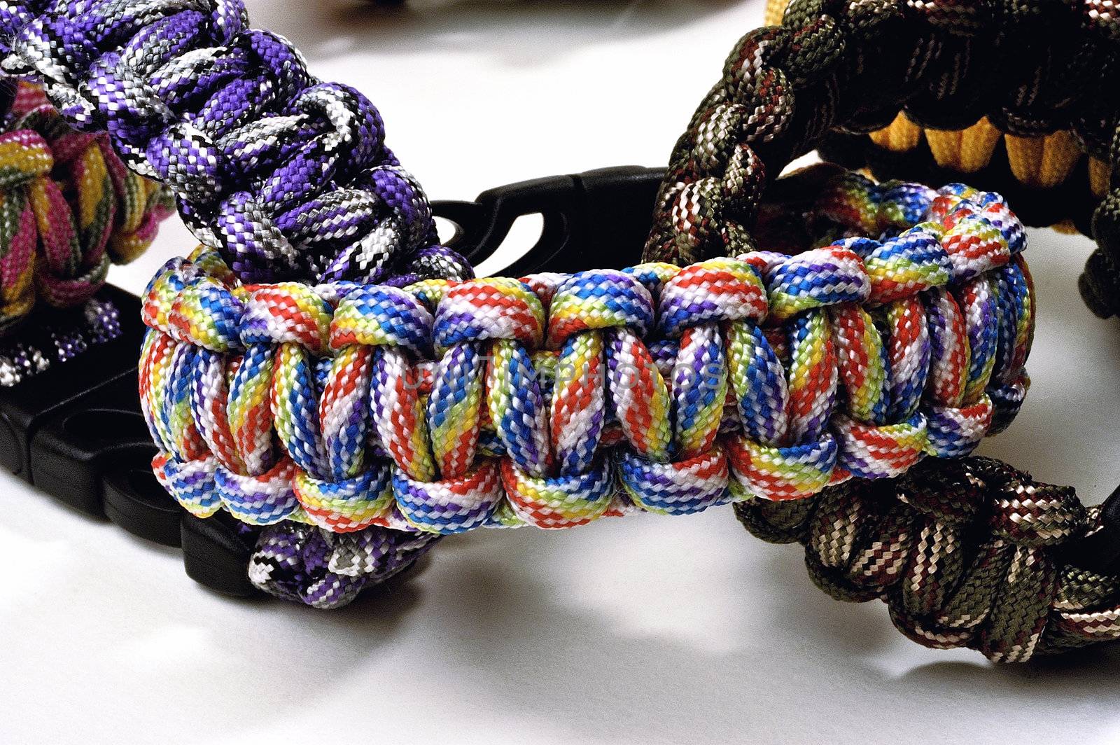bracelets of survival offering a useful reserve of cord for the adventure