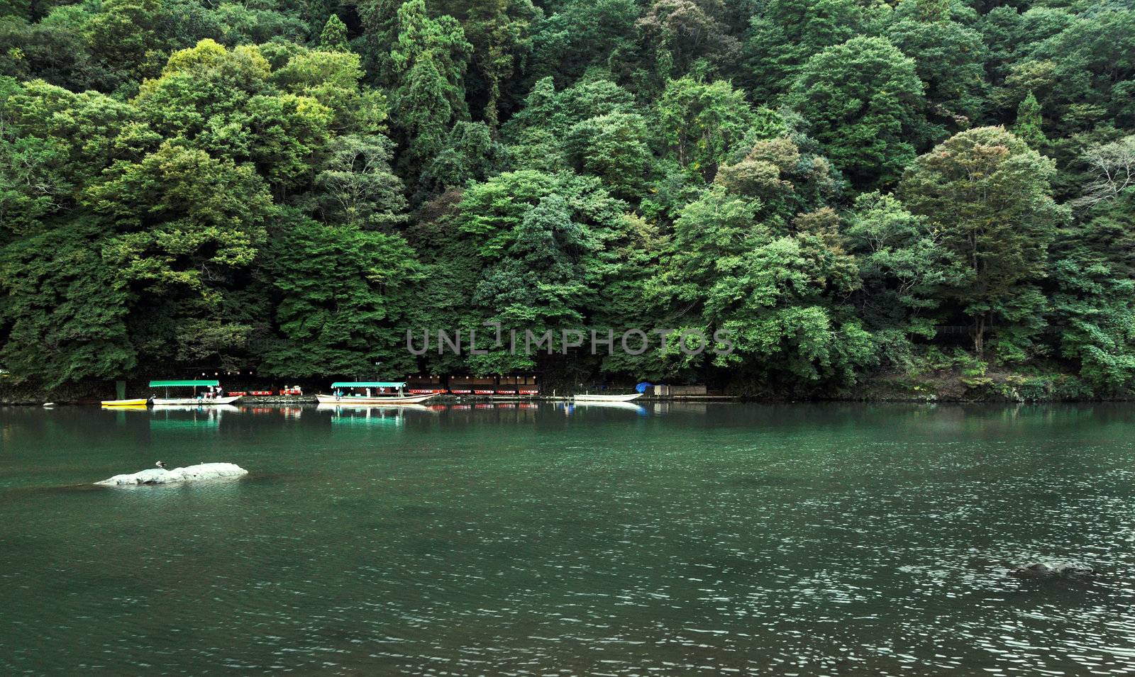 Beautiful landscape in Arashiyama by siraanamwong