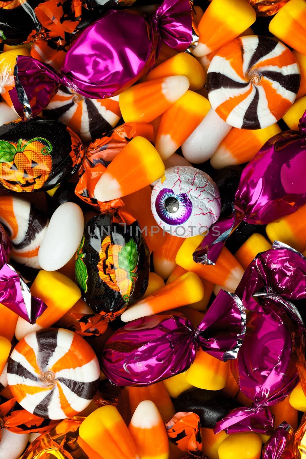 multicolored candies by kozzi