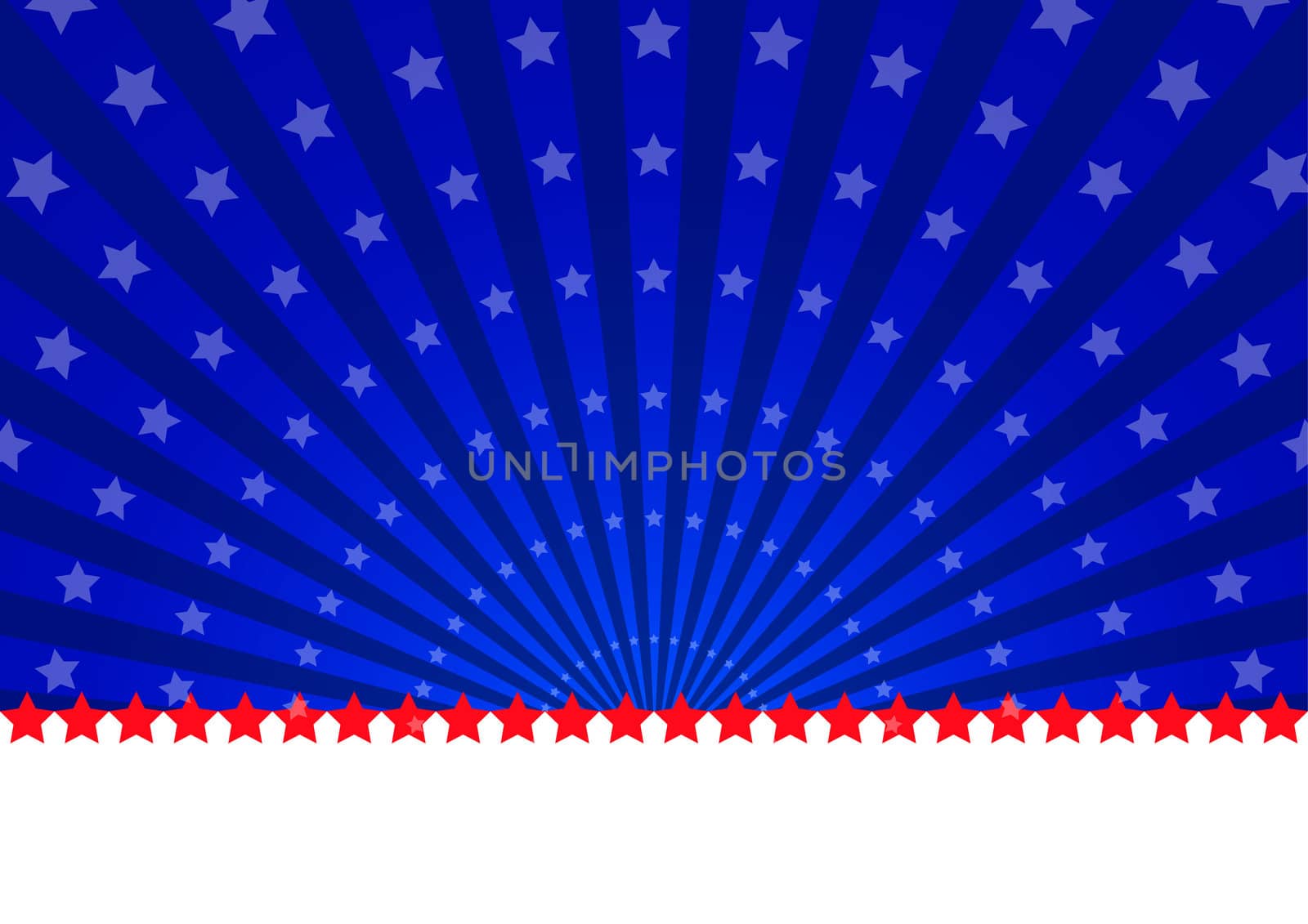 American background for Independence Day on July 4