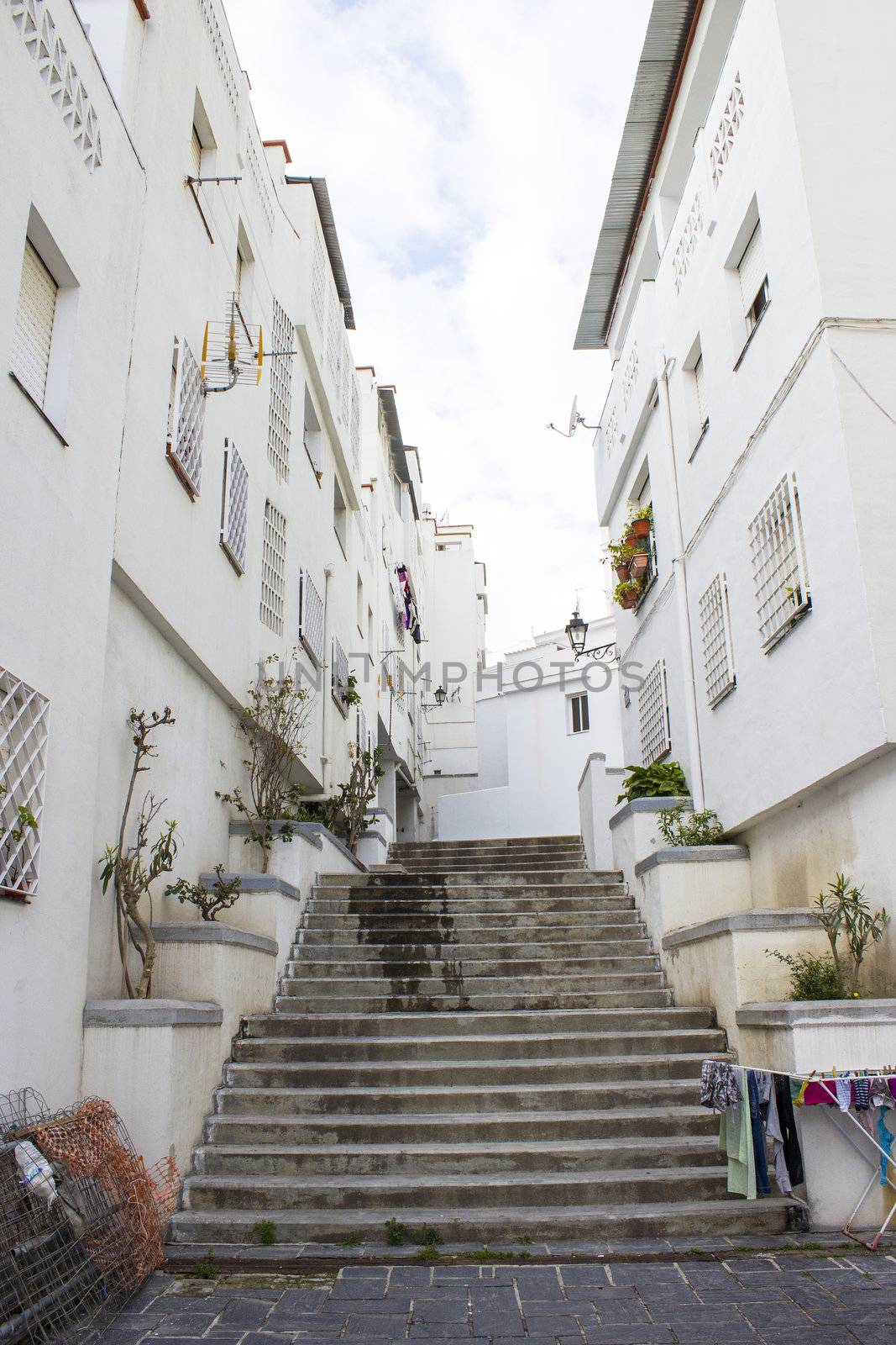 Street in Salobrena, Andalusia, Spain by miradrozdowski