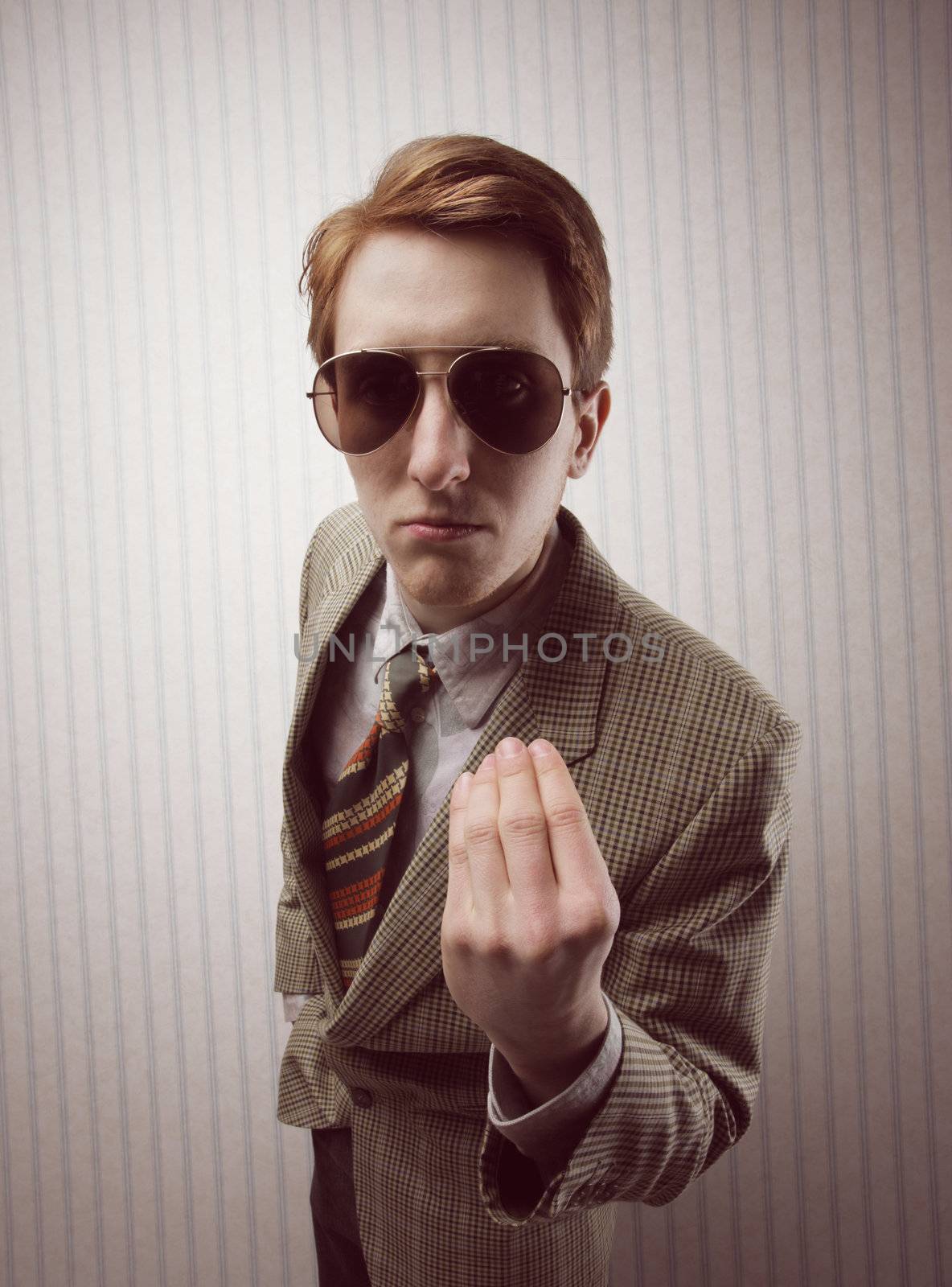 Sleazy Retro Businessman