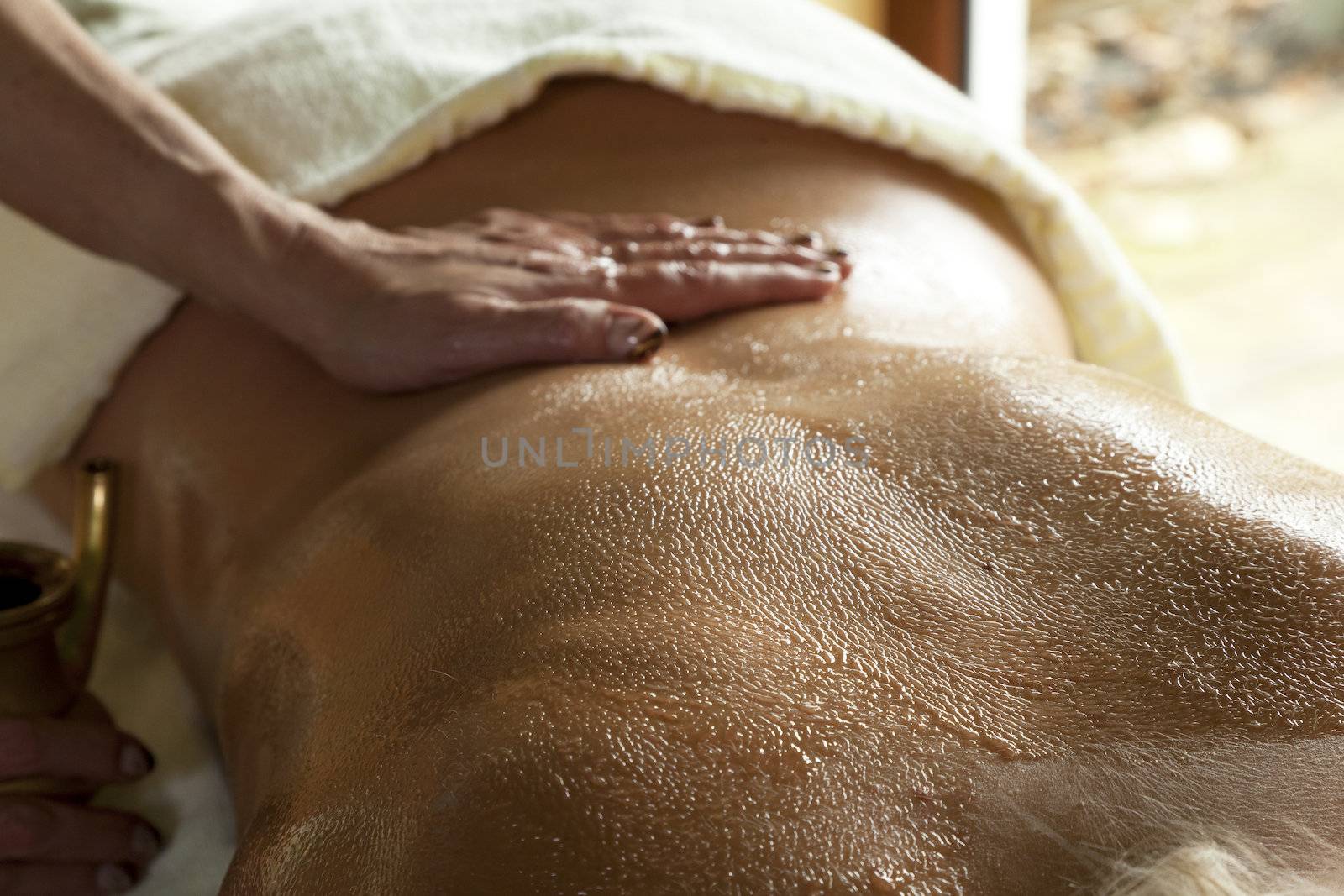 Ayurvedic massage by ram_media_pro