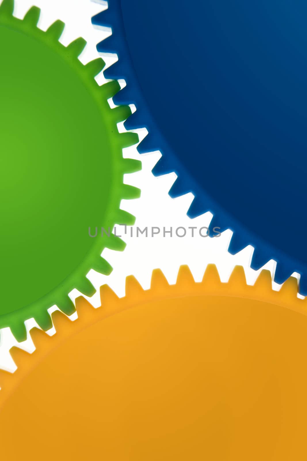 Colored cogwheels by ram_media_pro