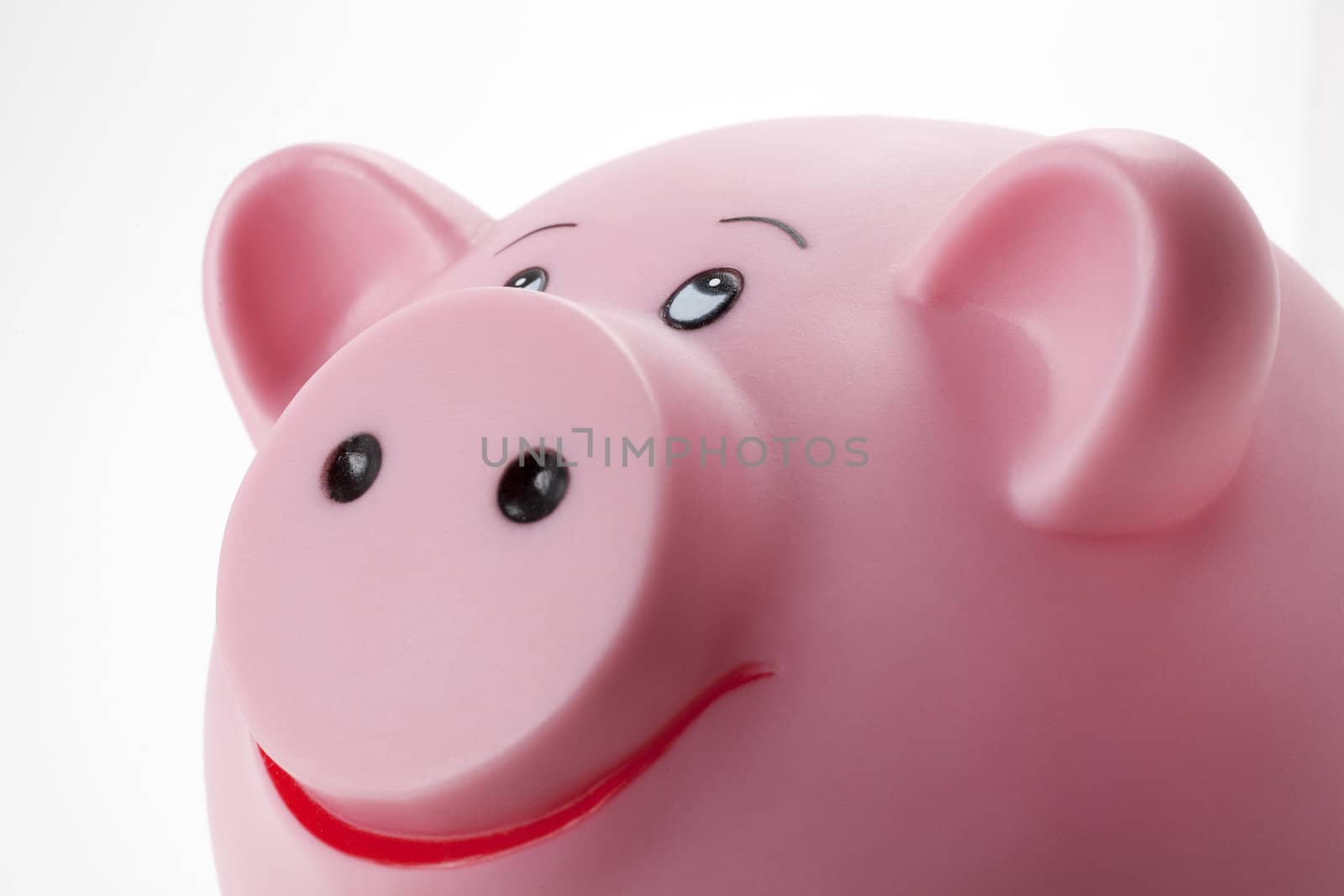 Smiling piggy bank by ram_media_pro