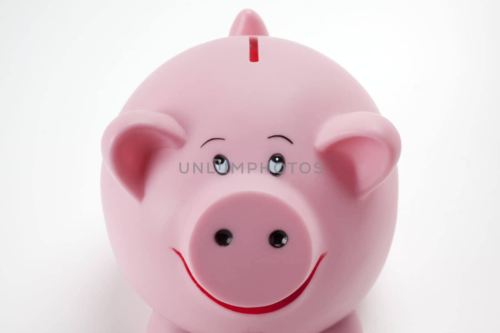 Smiling piggy bank by ram_media_pro