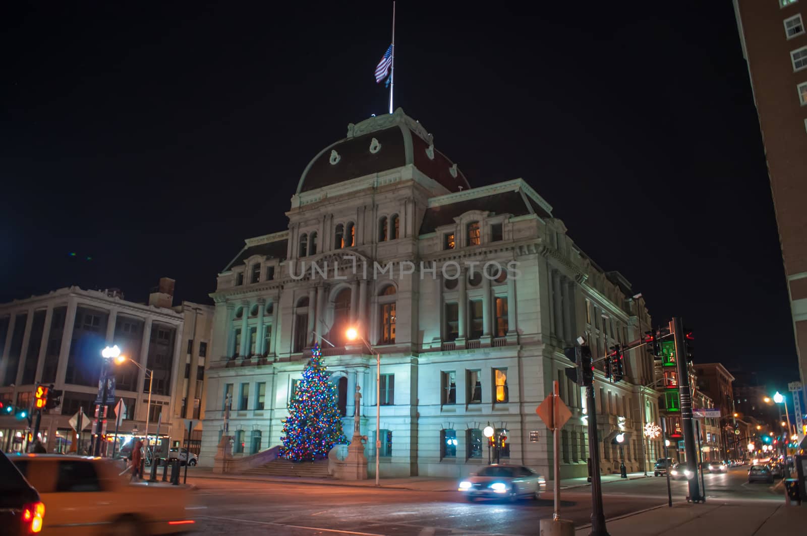 Providence, Rhode Island City Hall. by digidreamgrafix