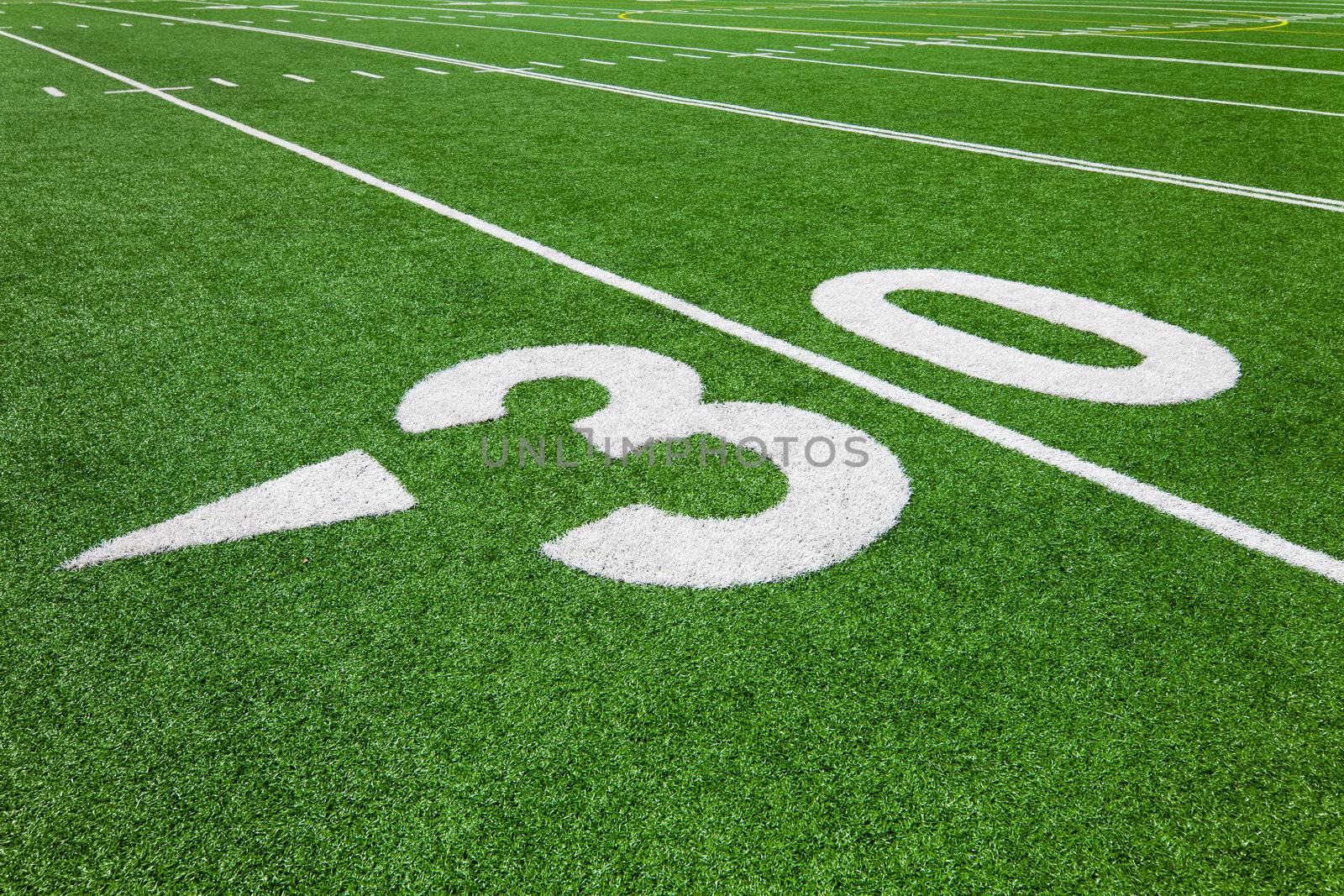 thirty yard line - football
 by aetb