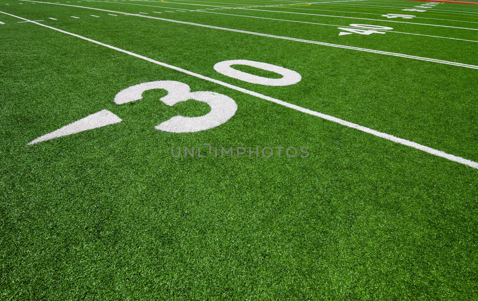 thirty yard line - football
 by aetb