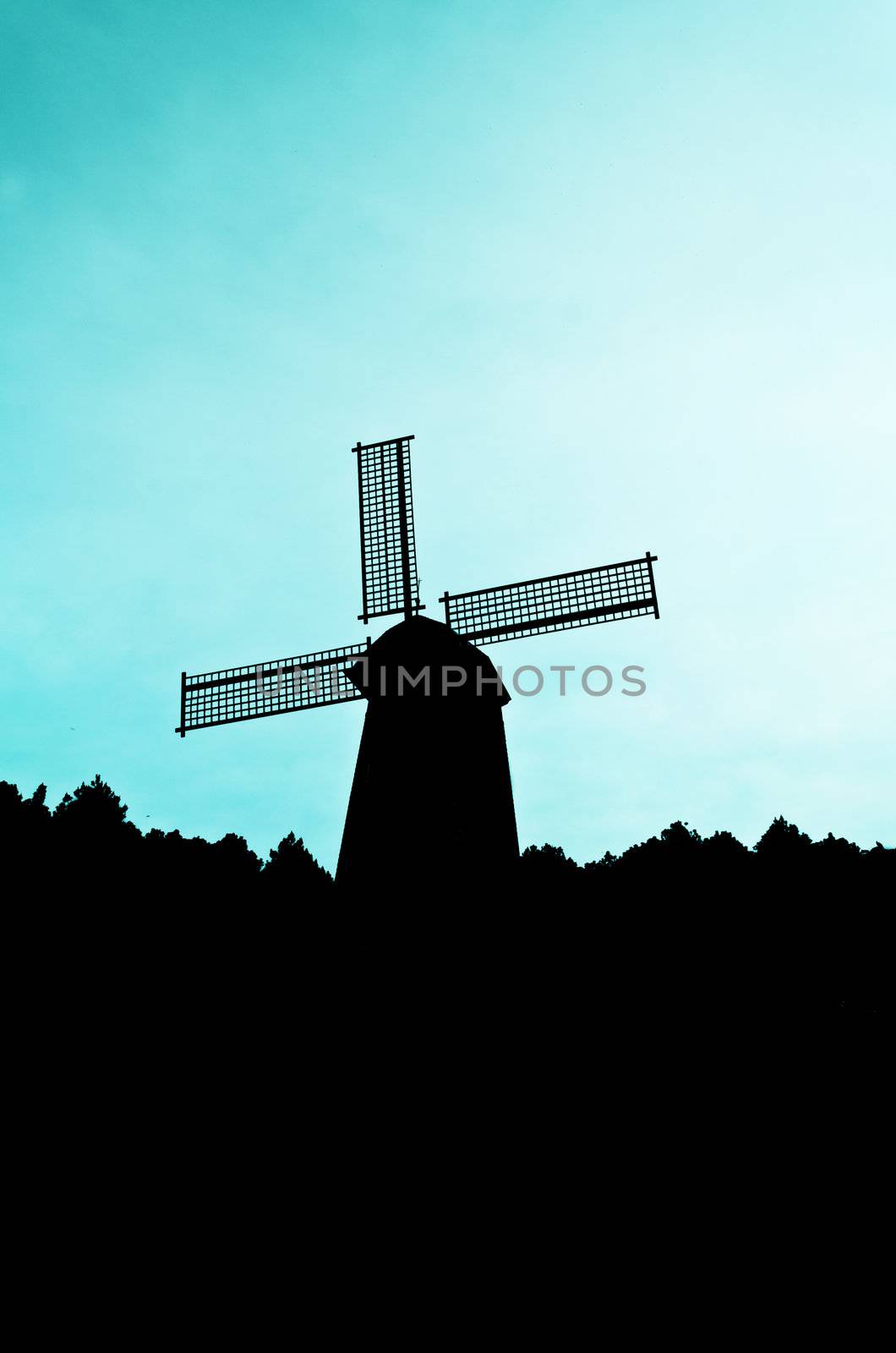 silhouette Wind generator by 29october