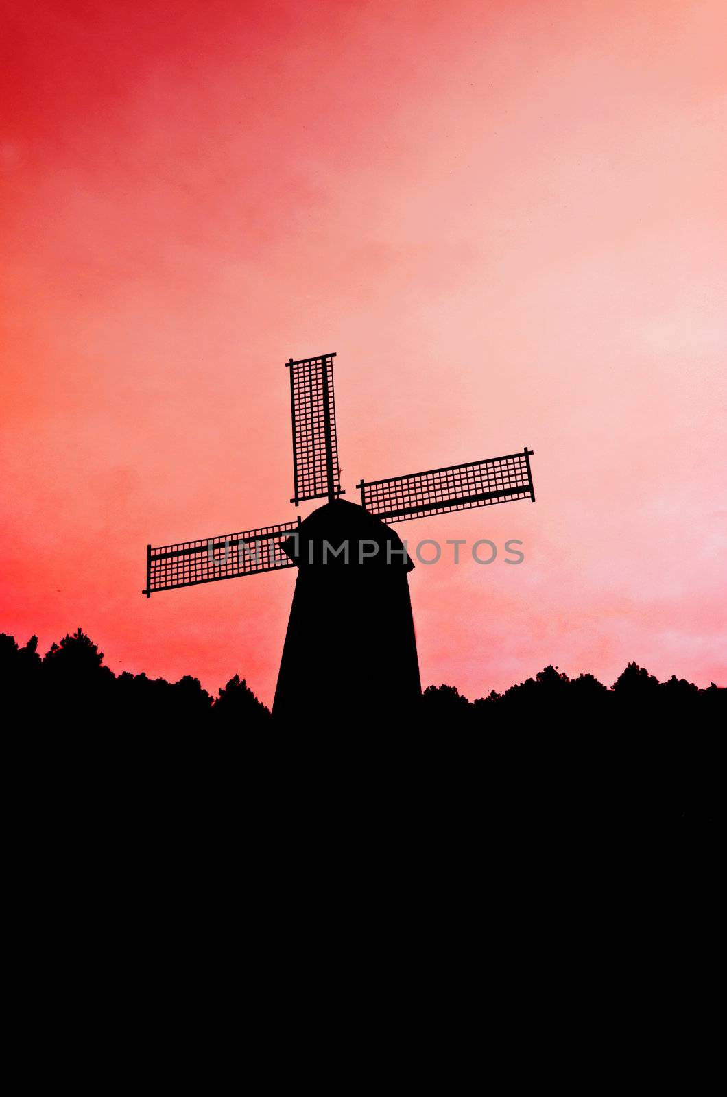 silhouette Wind generator by 29october