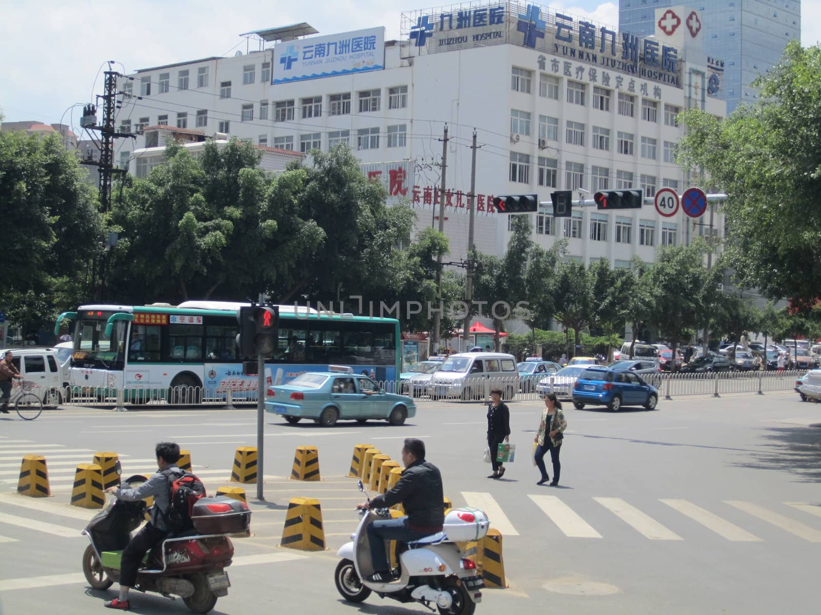 crossing of kunming, yunnan province, China