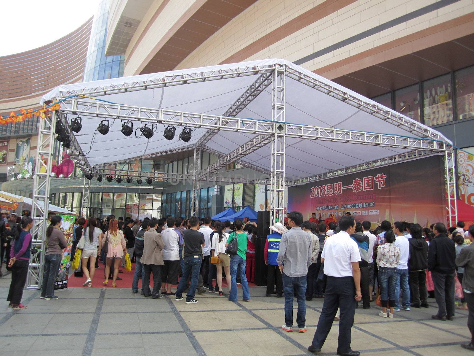 Thai festival in kunming, yunnan province, China