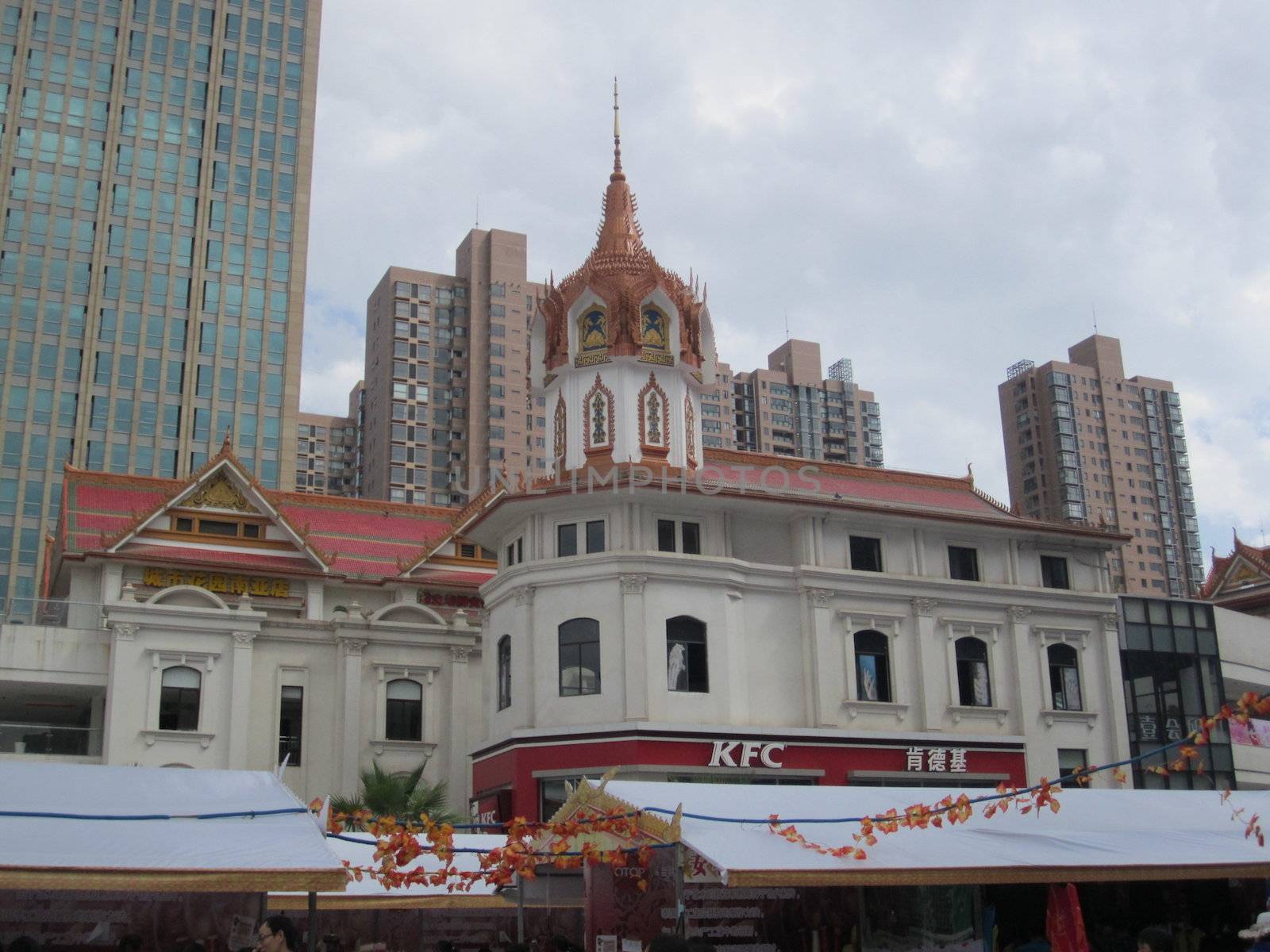 Thai festival in kunming, yunnan province, China