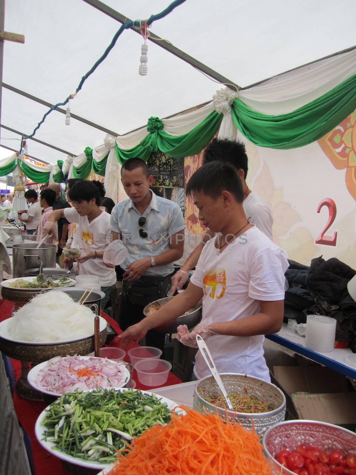 Thai festival in kunming, yunnan province, China