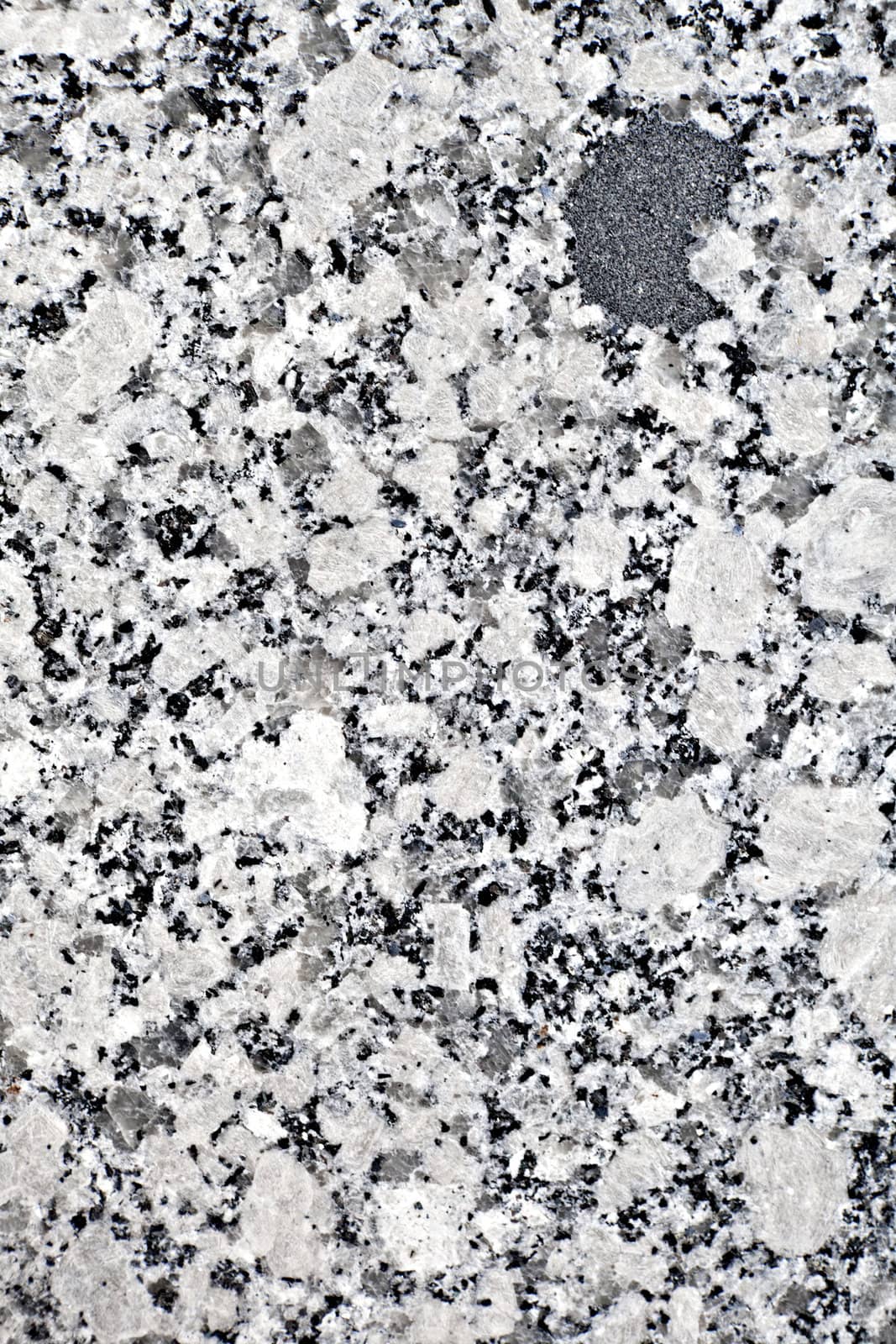 Close up detail of granite stone material.