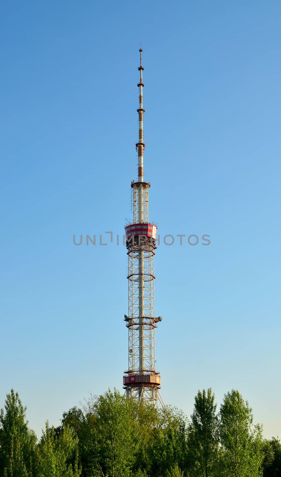 TV tower in Kiev, Ukraine