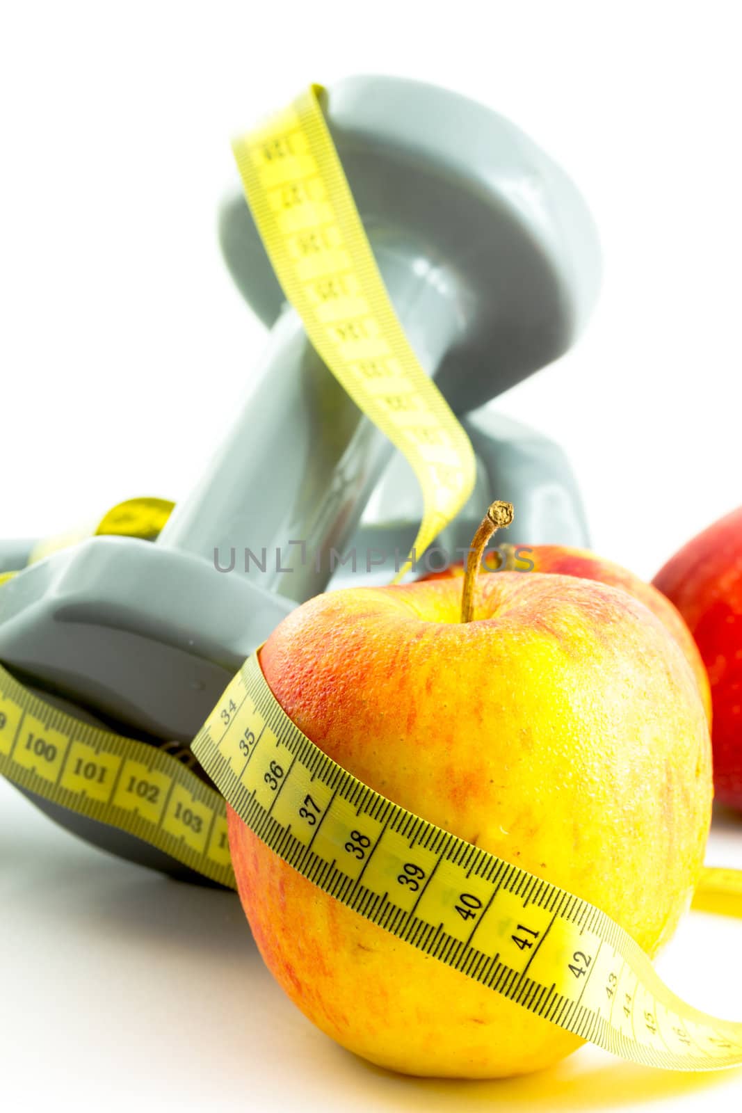 Fitness Needs and measuring tape