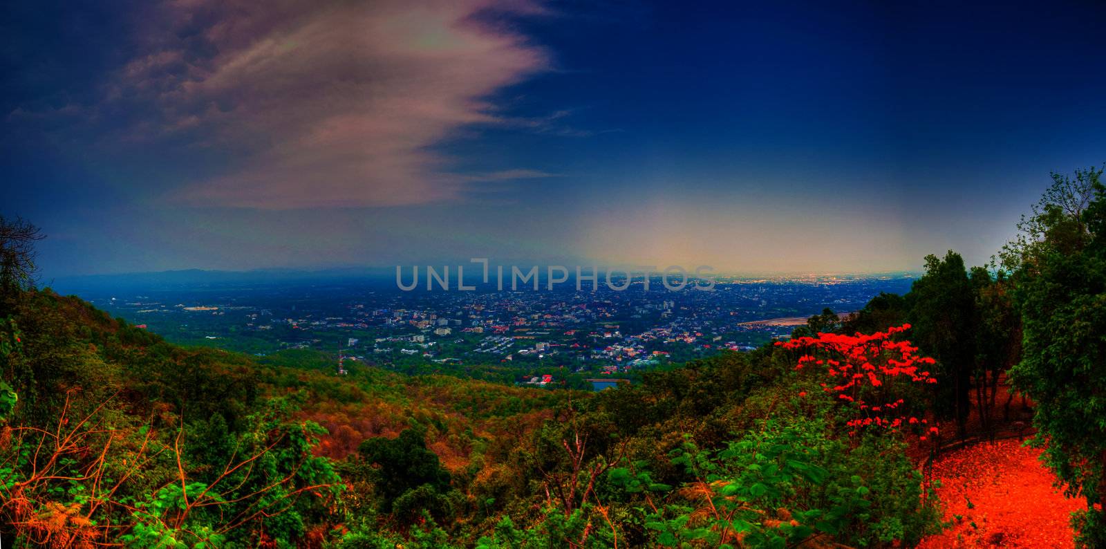 Chiang Mai town North of Thailand