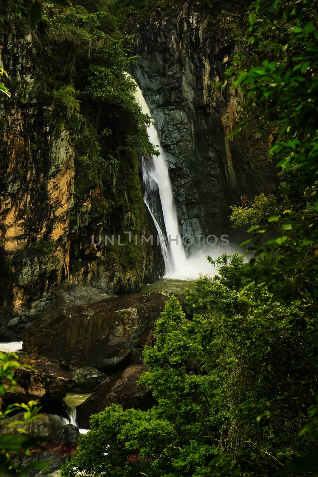 Salto Jimenoa Uno waterfall, Jarabacoa, Dominican Republic by donya_nedomam
