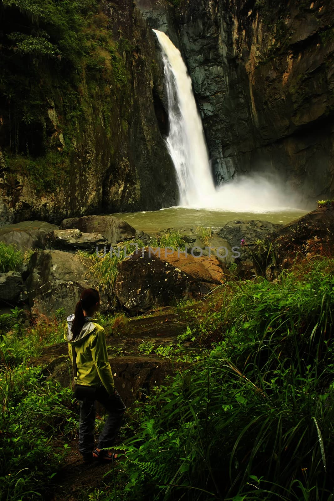 Salto Jimenoa Uno waterfall, Jarabacoa, Dominican Republic by donya_nedomam