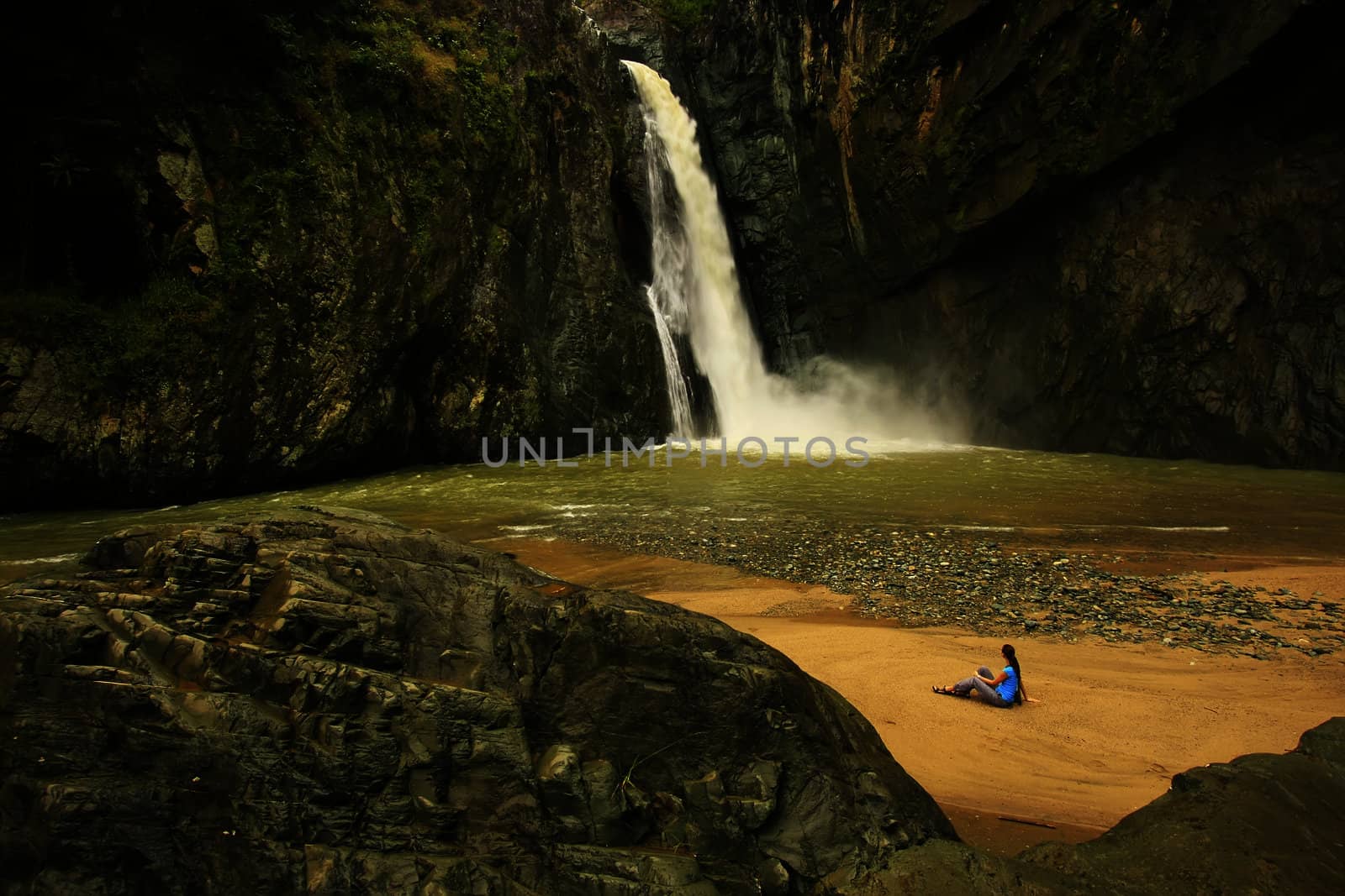 Salto Jimenoa Uno waterfall, Jarabacoa, Dominican Republic by donya_nedomam