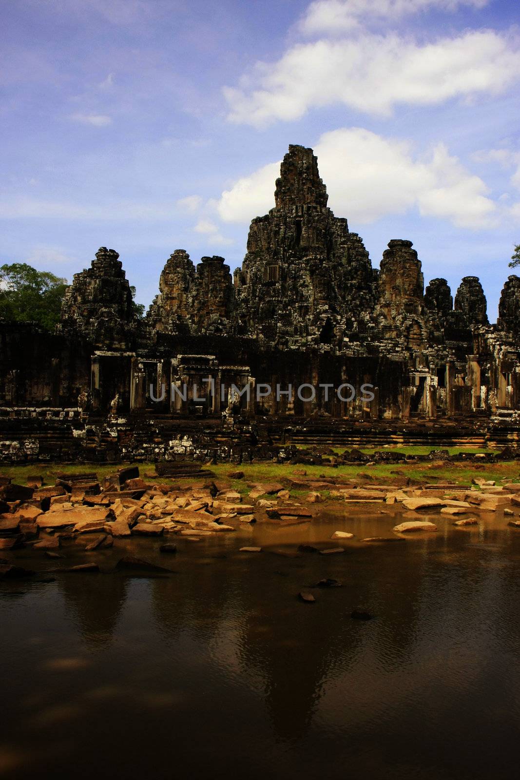 Bayon temple, Angkor area, Siem Reap, Cambodia