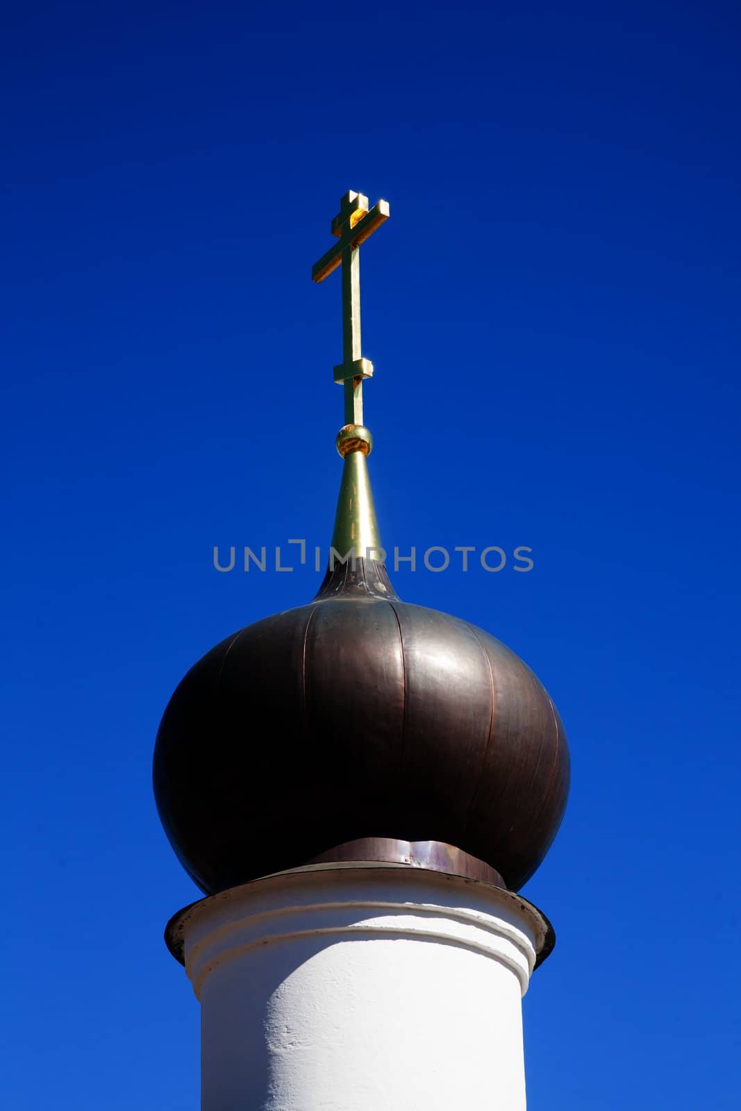 Russian orthodox church in Staraya Russa, Russia