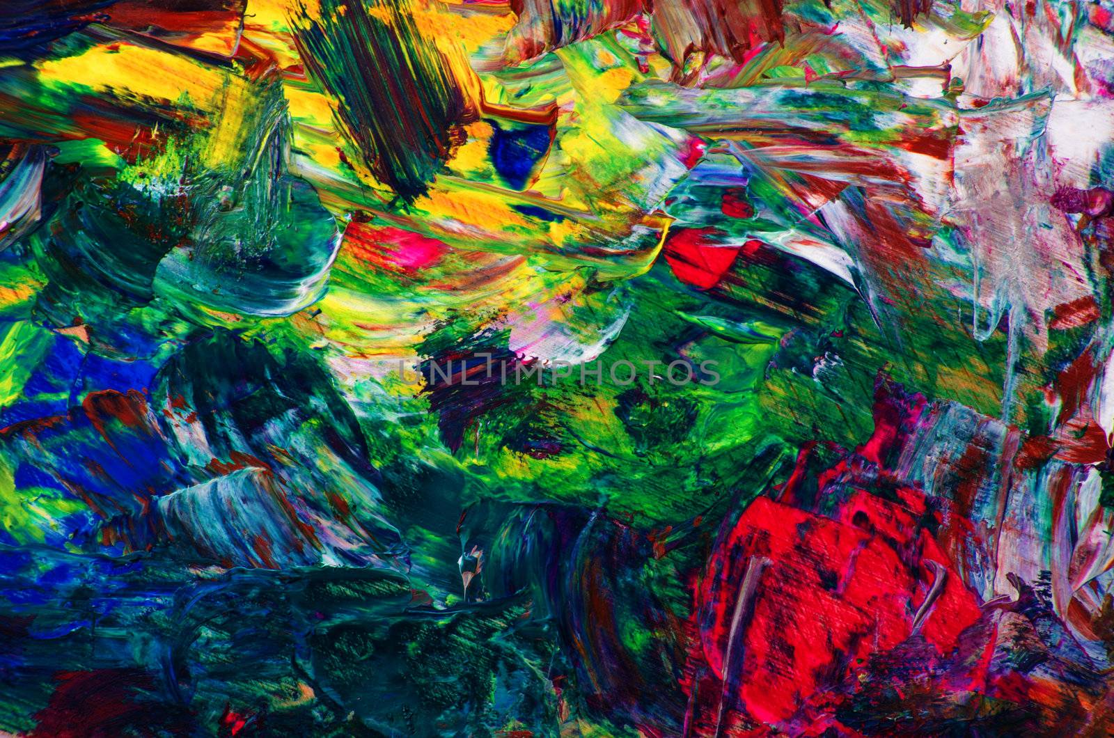 hand painted background