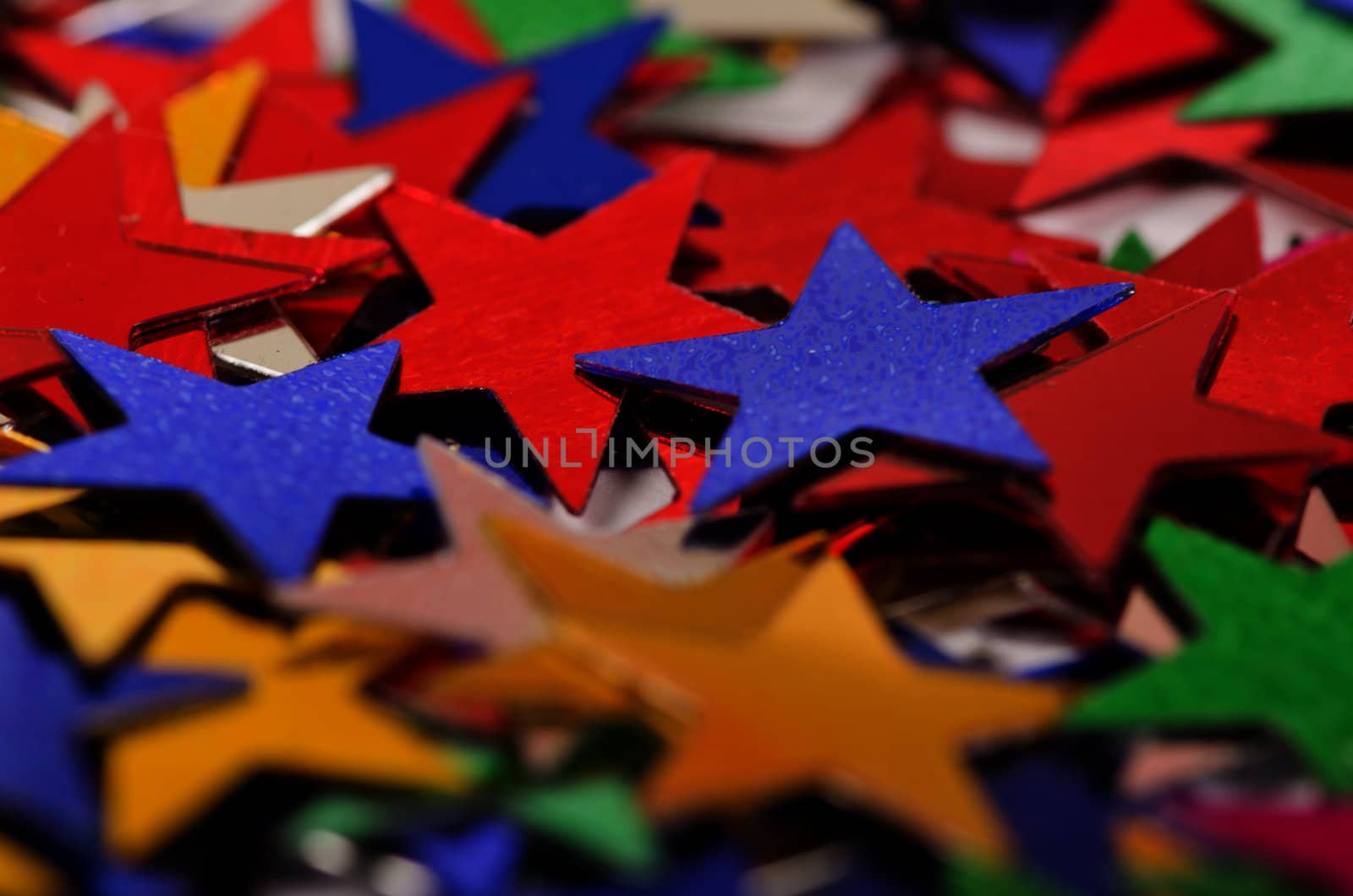 Colored stars background