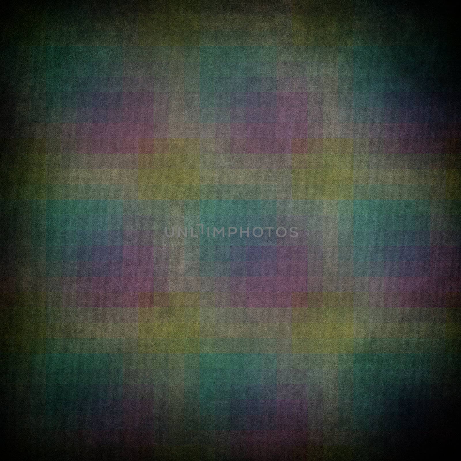 Multicolor Sunbeams grunge background. A vintage poster.