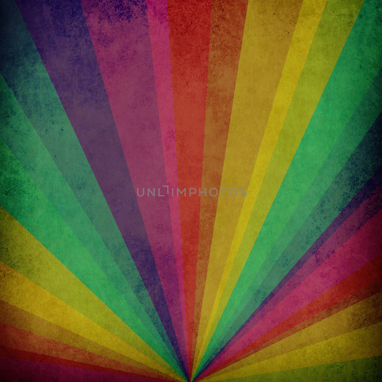 Vintage Sunbeams Background 