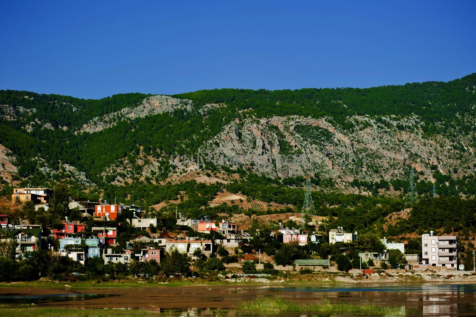 Mountain village. Turkey. Manavgat River area.