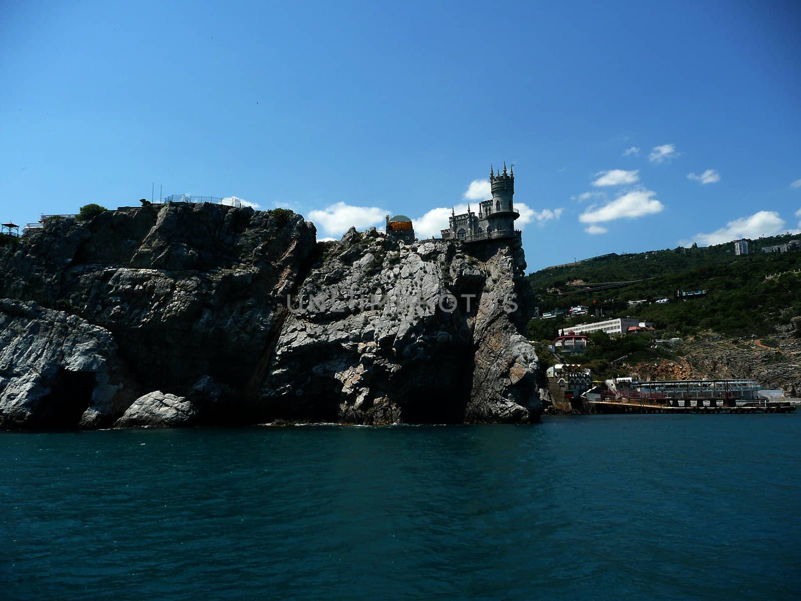 Swallow's Nest, Scenic Castle over the Black Sea, Yalta, Crimea, Ukraine