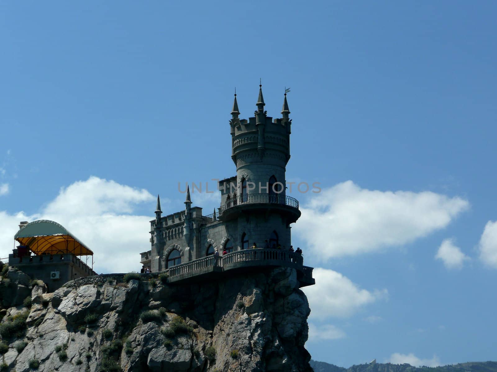 Swallow's Nest, Scenic Castle over the Black Sea, Yalta, Crimea, by marcorubino