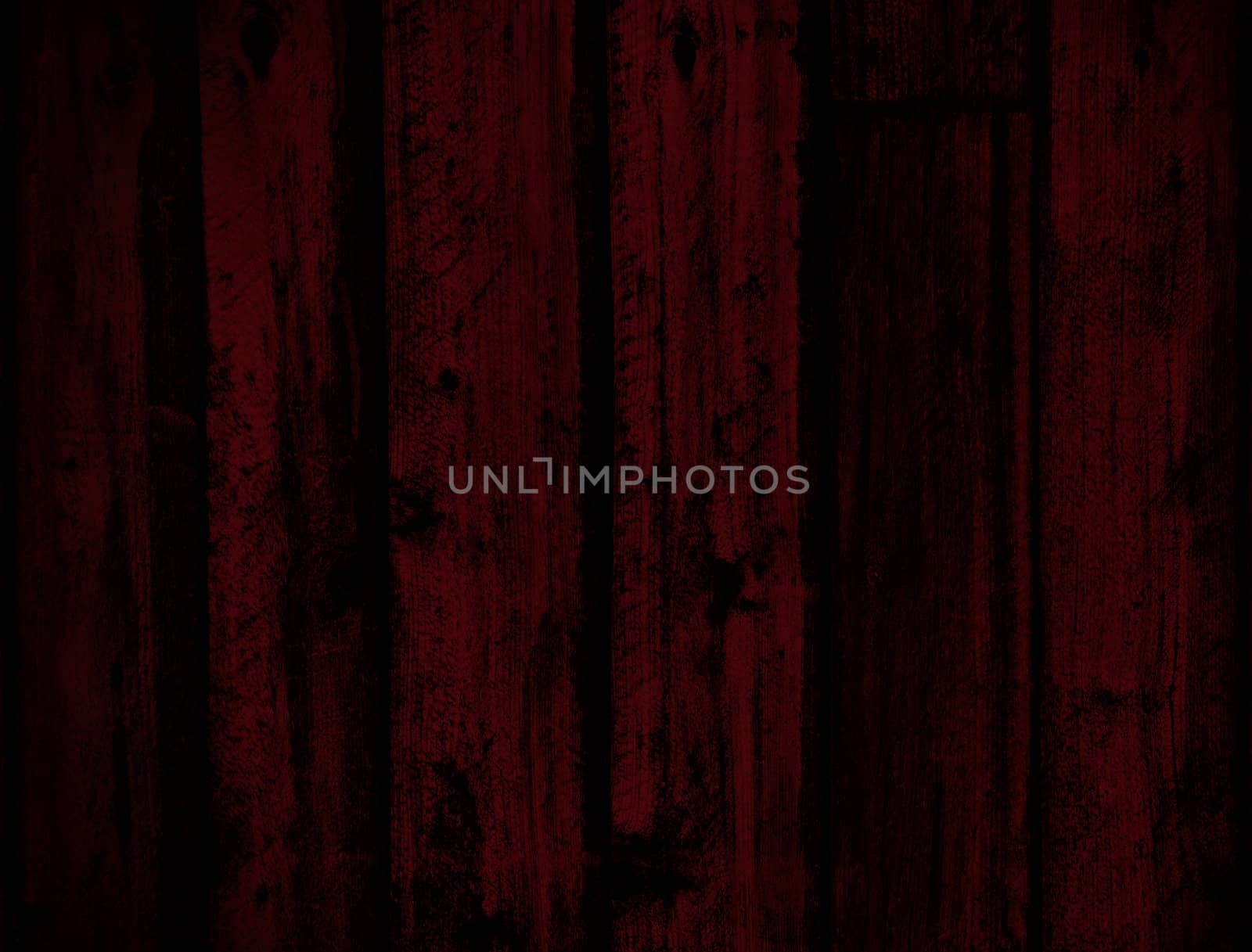 Background of grungy old wood planks in dark red tones