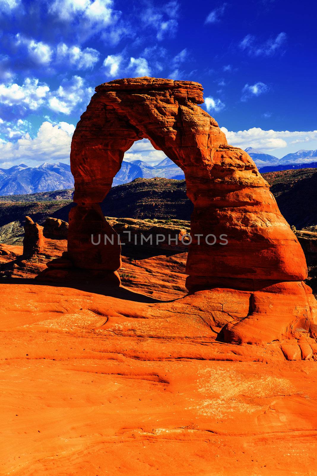 Delicate Arch, Arches National Park, Utah  by ventdusud