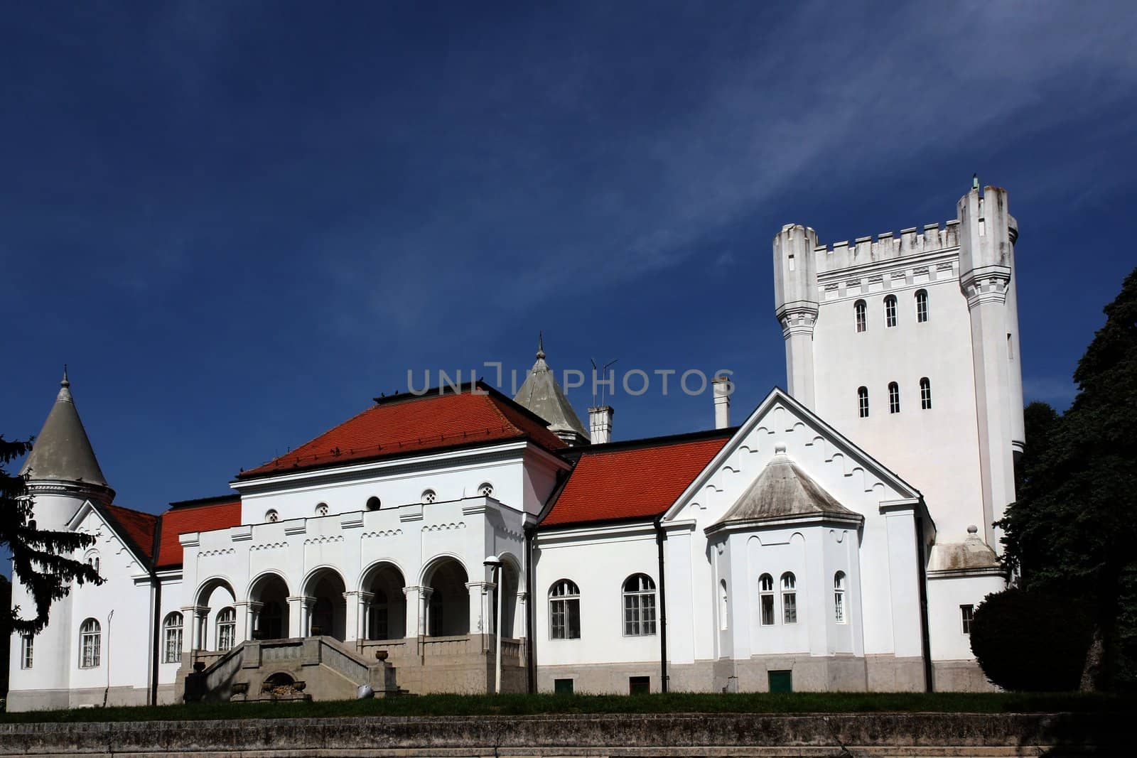 white castle Serbia Eastern Europe