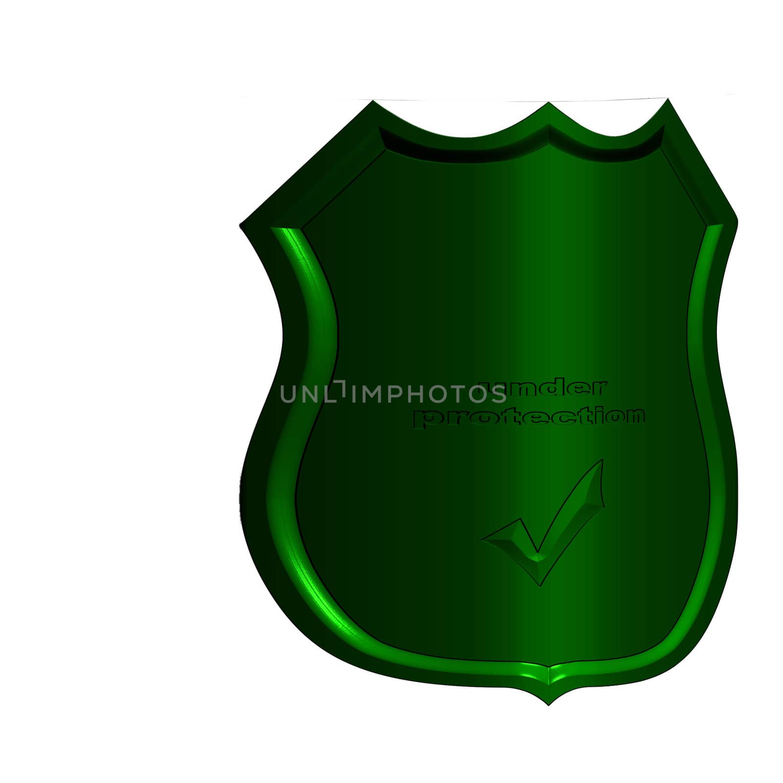 Image of a sheild, as concept of information security and protection of communications