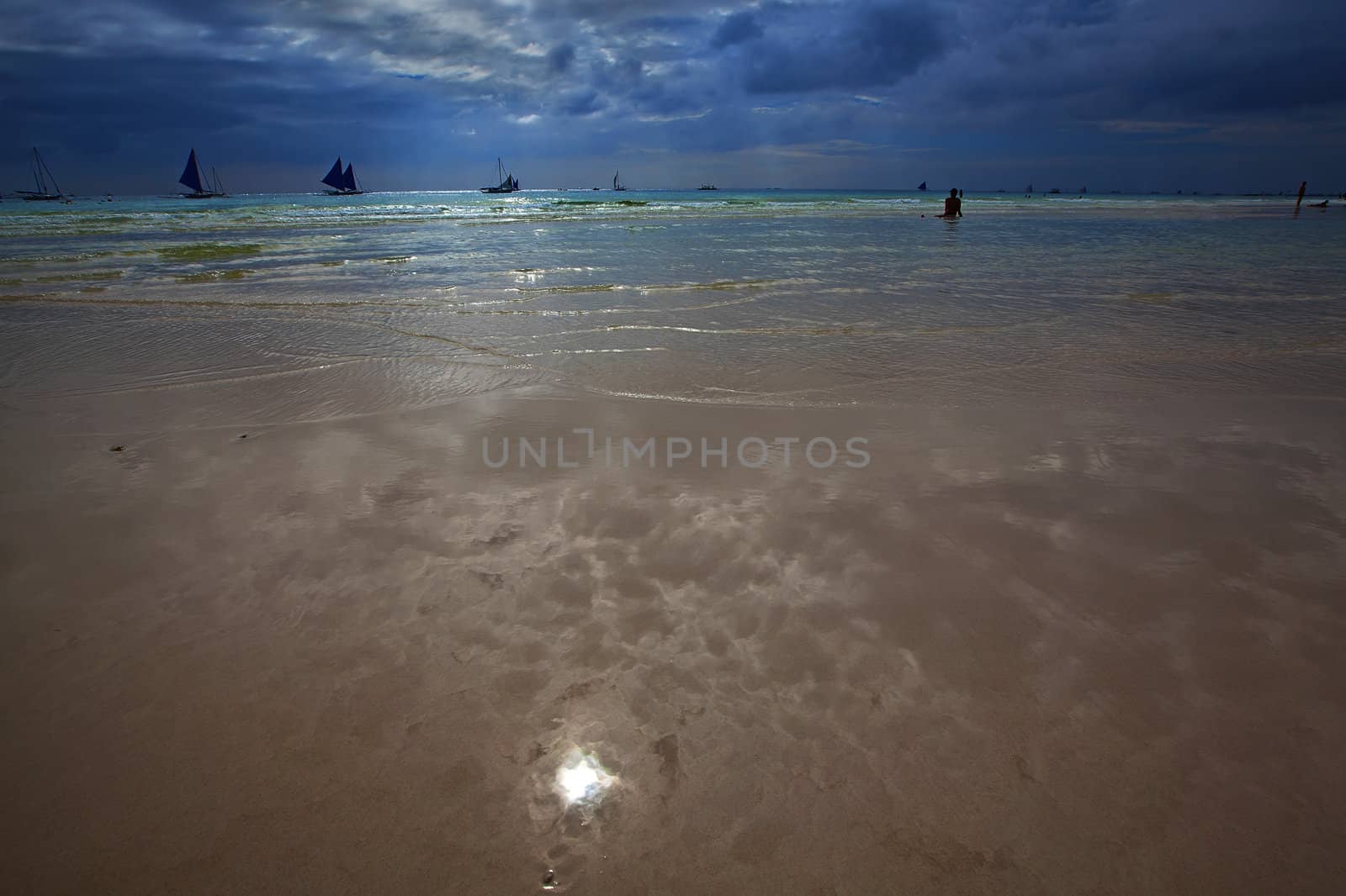 The beautiful nature of Boracay Island, Philippines