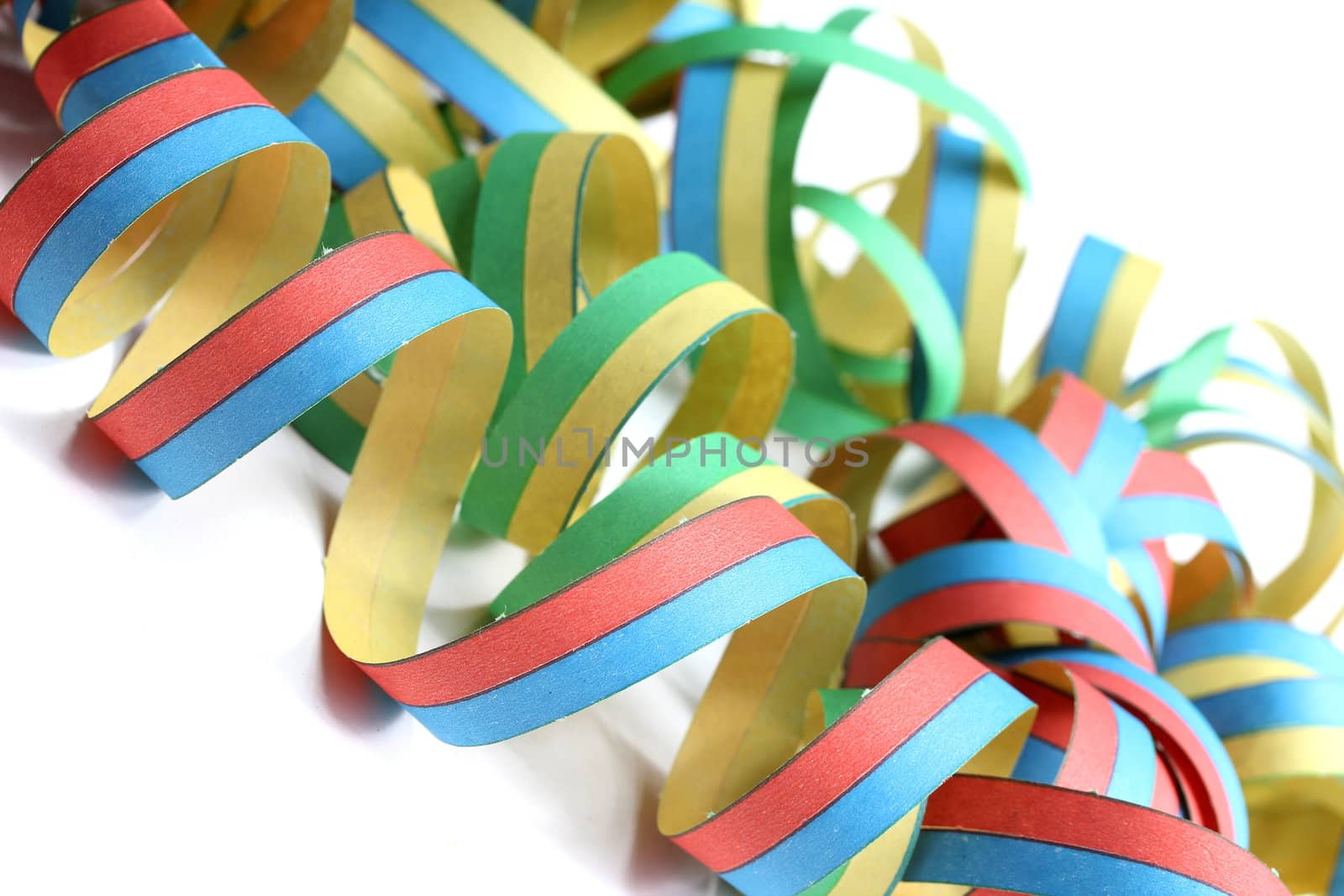 colorful party garlands