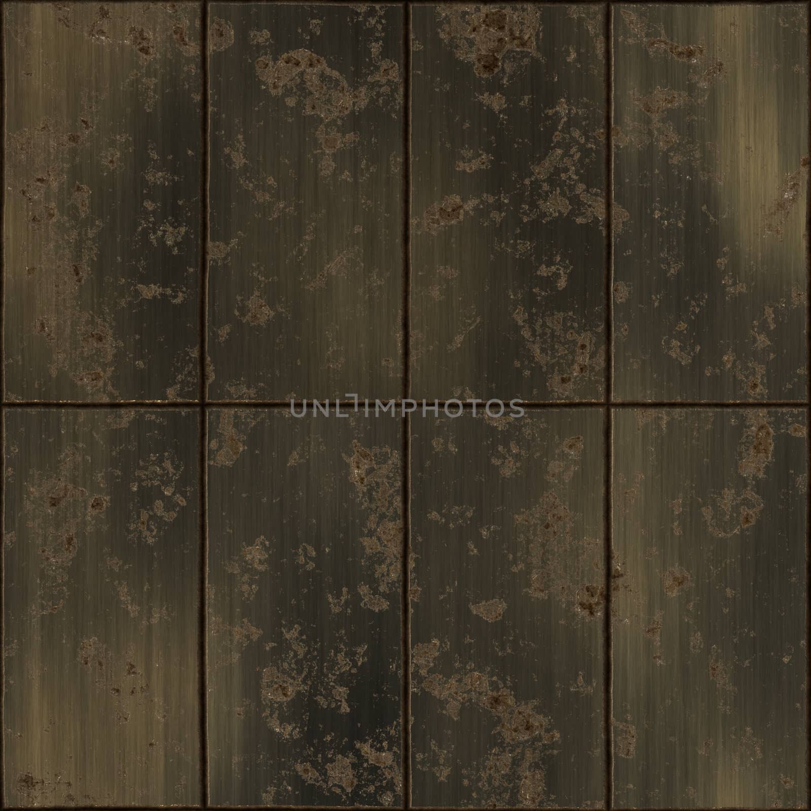 Metal panels grey seamless rusted by Nanisimova