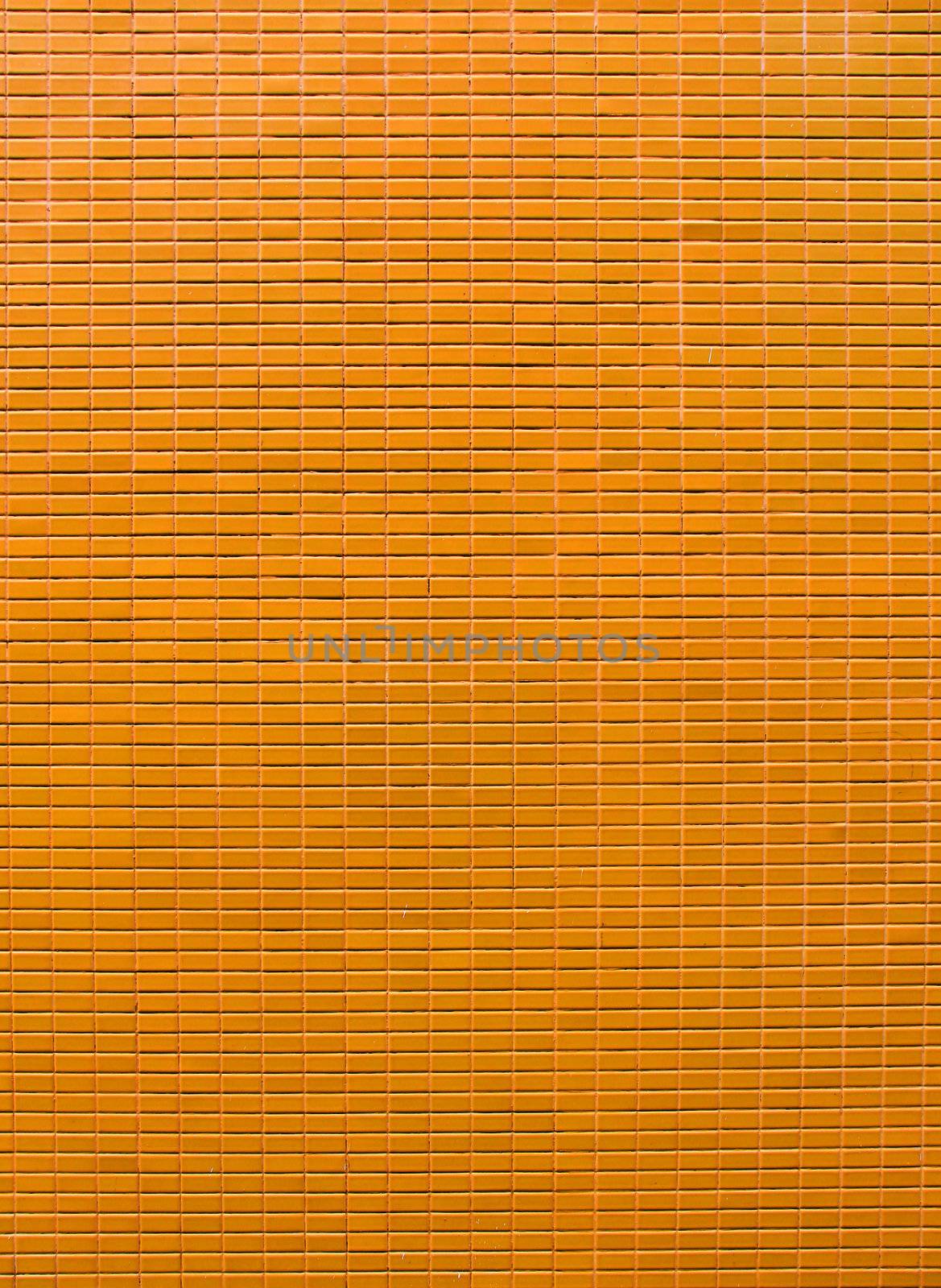 Yellow color mosaic wall pattern  by nuchylee