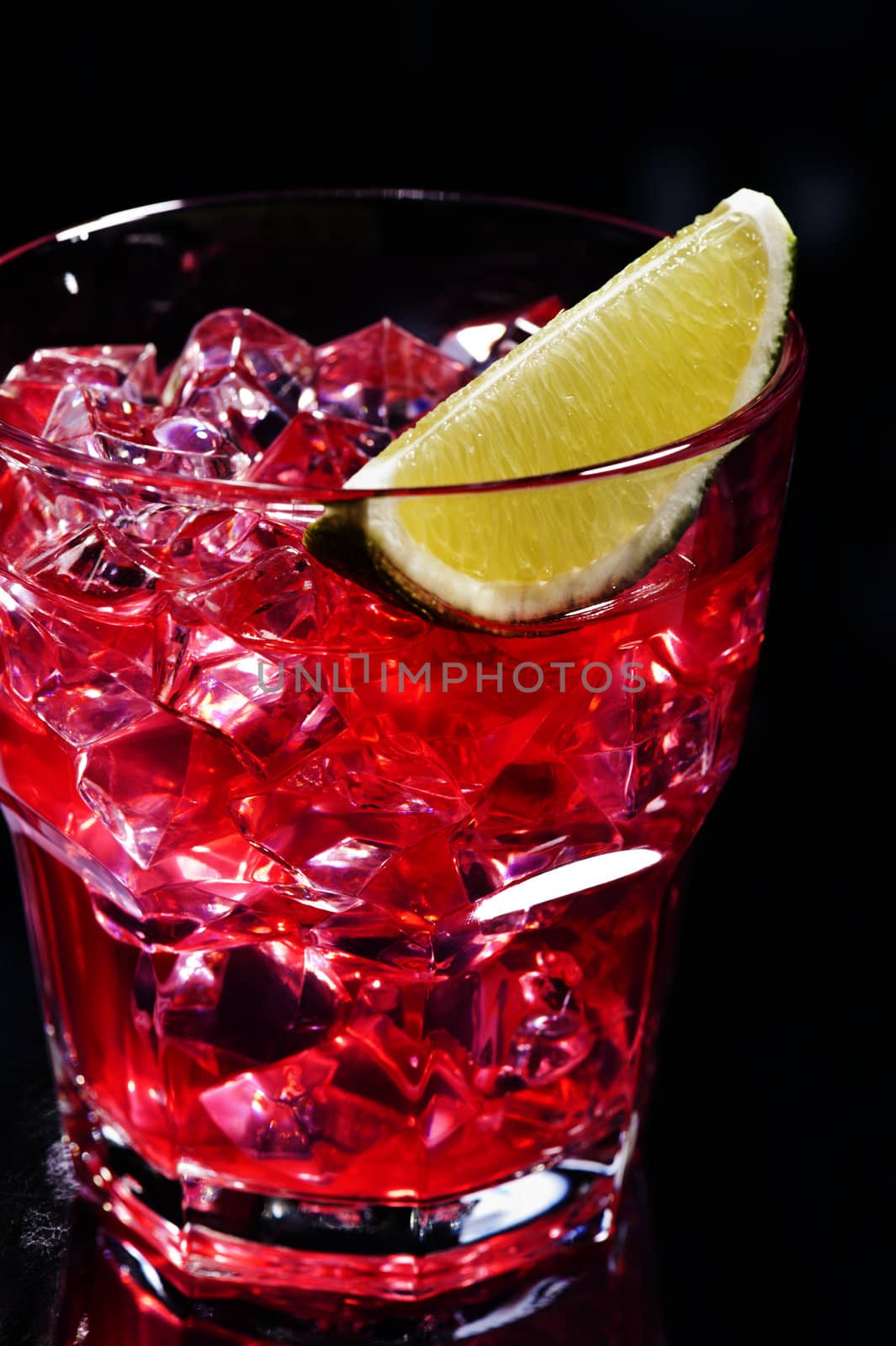 Red Campari Cocktail by 3523Studio