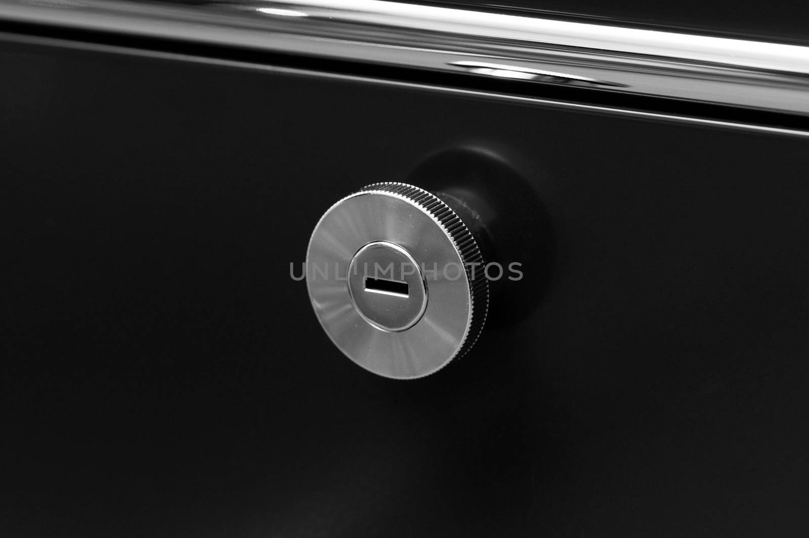 key hole of office steel cabinet by DNKSTUDIO