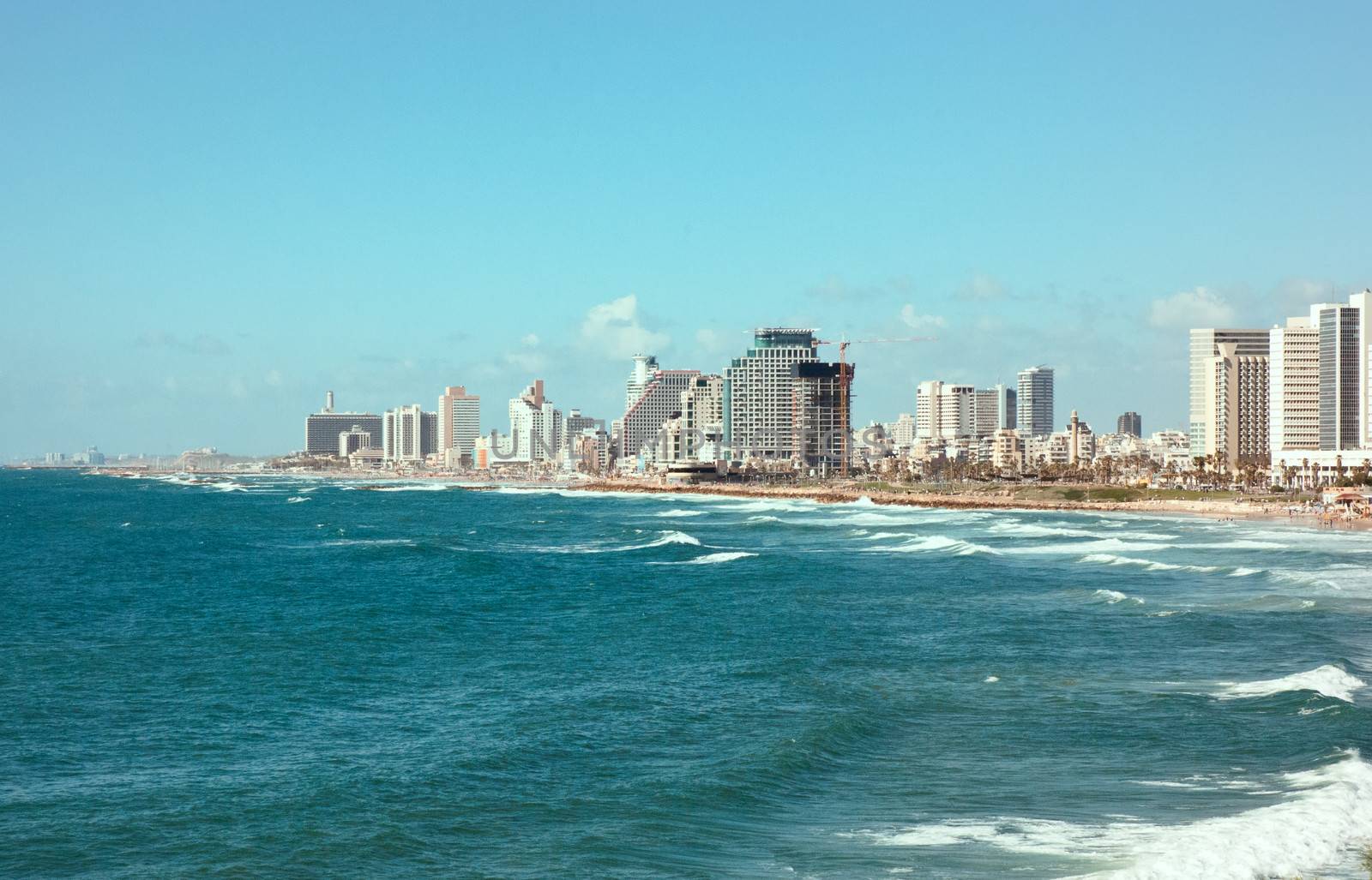 Panoramic view of Tel-Aviv by LarisaP